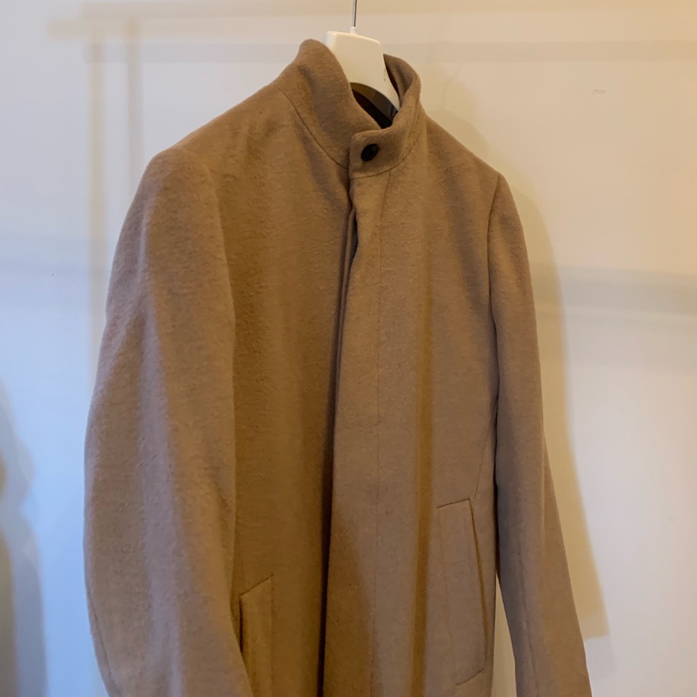 Theory men’s cashmere coat